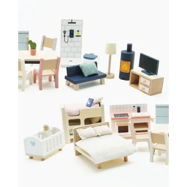 Set de mobilier, Le Toy Van, 35 piese, 3 ani+