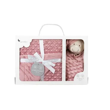 Set Paturica Bubble + Doudou - Roz, Interbaby