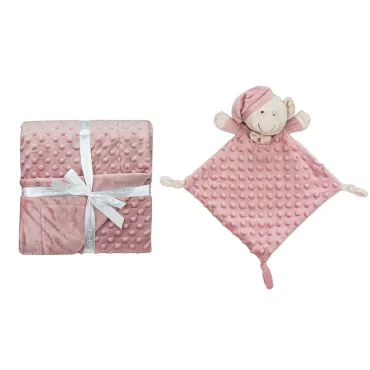 Set Paturica Bubble + Doudou - Roz, Interbaby