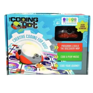 Coding bot- Robot de jucarie pentru copii