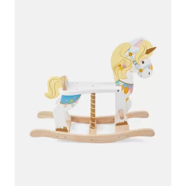 Balansoar din lemn, Le Toy Van, unicorn, 12 luni+