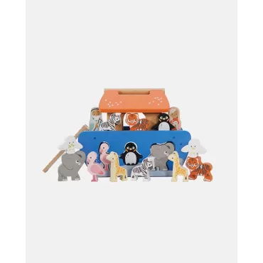 Arca lui Noe, Jucarie din lemn, cu forme de sortat,Toy Van